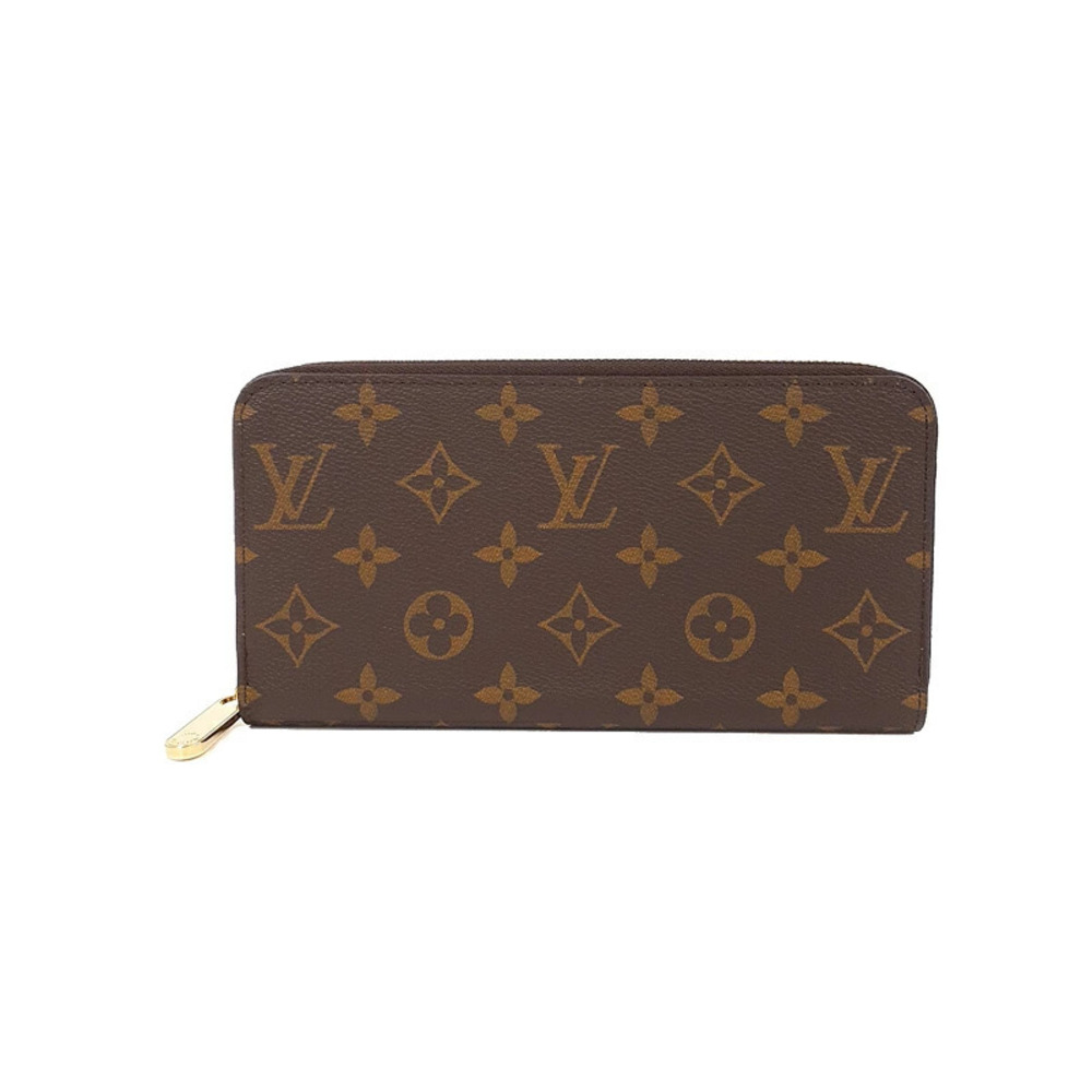 Louis Vuitton Monogram Zippy Wallet Round Zipper Long